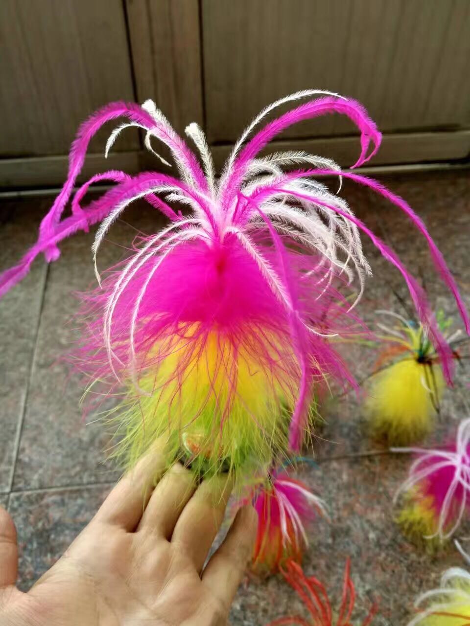 【青州花毽】活动筋骨促进健康体育用品